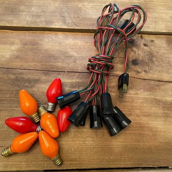 Vintage Gilbert Christmas Light String C7 TESTED - Picture 6 of 8